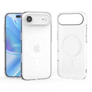 하이온 CEC 크리스탈 슬림 맥세이프 호환 휴대폰 케이스 투명, 아이폰 에어