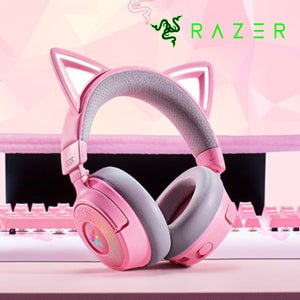 [국내정발] 레이저 크라켄 키티 V3 PRO 무선 게이밍헤드셋