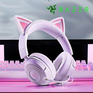 [국내정발] 레이저 크라켄 키티 V3 X 유선 게이밍헤드셋