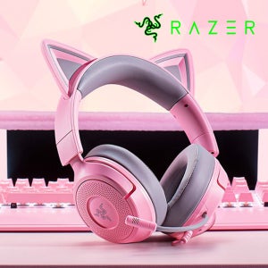 [국내정발] 레이저 크라켄 키티 V3 X 유선 게이밍헤드셋