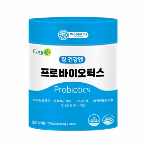 케어엔 장건강엔 프로바이오틱스 2g 유산균 100포, 2개