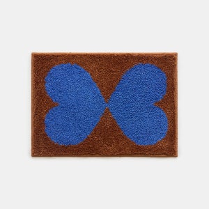 [BWTZ] 푹신한 롱파일 자카드 발매트 플라잉하트