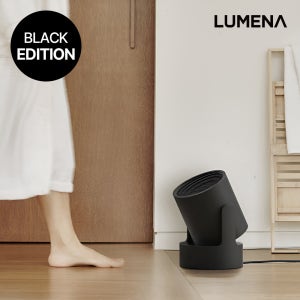 루메나 온풍기 캠핑 팬히터 캠핑용 PTC 온풍기 거실 PCT 히터 워머팟 프로 차콜블랙