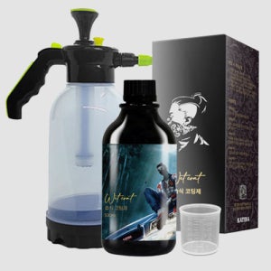 카티바 습식 코팅제 원액 500ml 압축분무기 세트 광택제