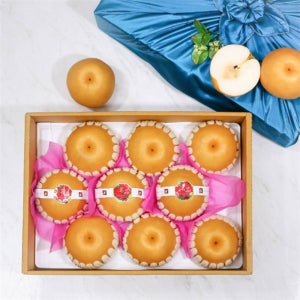 일상다많사 가락시장 국내산 명품 신고배 보자기 선물세트 7.5kg 8-10과 과일추석선물