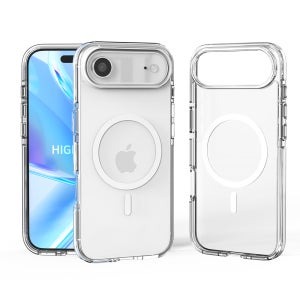 하이온 CEC 프로 엣지 맥세이프 호환 젤하드 케이스 화이트, 아이폰 에어