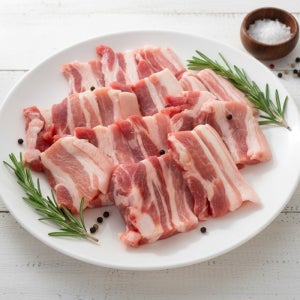 국내산 한돈 미추리제거 수제 손칼질 풍미박 냉장삼겹살 2kg