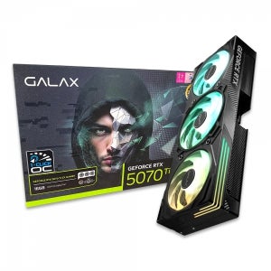 갤럭시 GALAX 지포스 RTX 5070 Ti EX GAMER BLACK OC D7 16GB