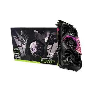 갤럭시 GALAX 지포스 RTX 5070 Ti HOF GAMING BLACK D7 16GB