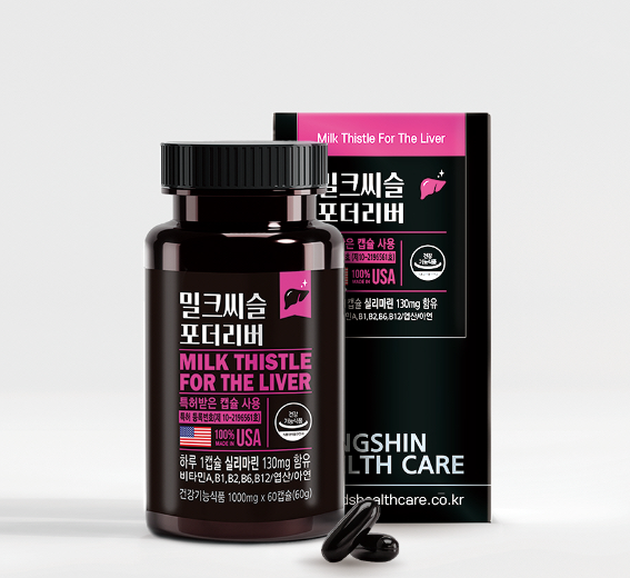 동신헬스케어 밀크씨슬 포더 리버 1000mg 60캡슐, 2개