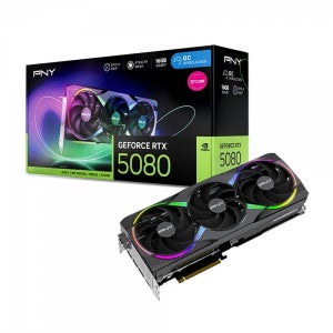 PNY 지포스 RTX 5080 EPIC-X RGB OC D7 16GB Triple Fan STCOM