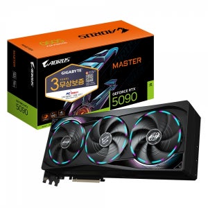 GIGABYTE AORUS 지포스 RTX 5090 MASTER D7 32GB 피씨디렉트