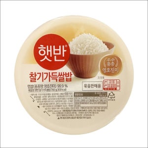 CJ 찰기가득쌀밥 햇반 200g x 12입