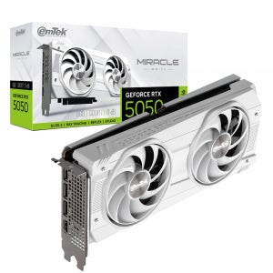 이엠텍 지포스 RTX 5050 MIRACLE WHITE D6 8GB