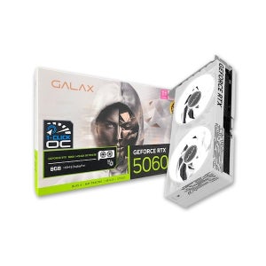 갤럭시 GALAX 지포스 RTX 5060 WHITE OC D7 8GB