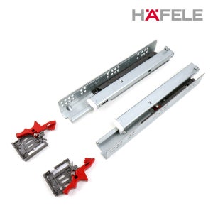 헤펠레 댐핑 언더레일 댐퍼 서랍레일250mm 서랍장레일