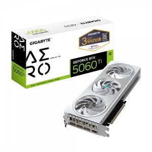 GIGABYTE 지포스 RTX 5060 Ti AERO OC D7 16GB 피씨디렉트
