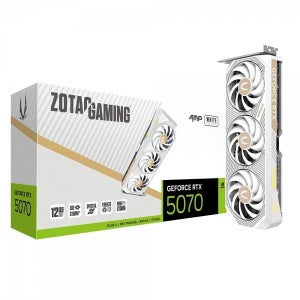 ZOTAC GAMING 지포스 RTX 5070 AMP White D7 12GB