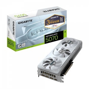 GIGABYTE 지포스 RTX 5070 EAGLE OC ICE SFF D7 12GB 피씨디렉트