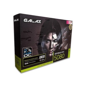 갤럭시 GALAZ 지포스 RTX 5080 EX GAMER BLACK OC D7 16GB