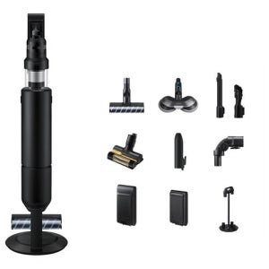 삼성전자 25년형 Bespoke 제트 AI 400W 스틱청소기 + 펫브러시 세트 VS90F40CNK 포유