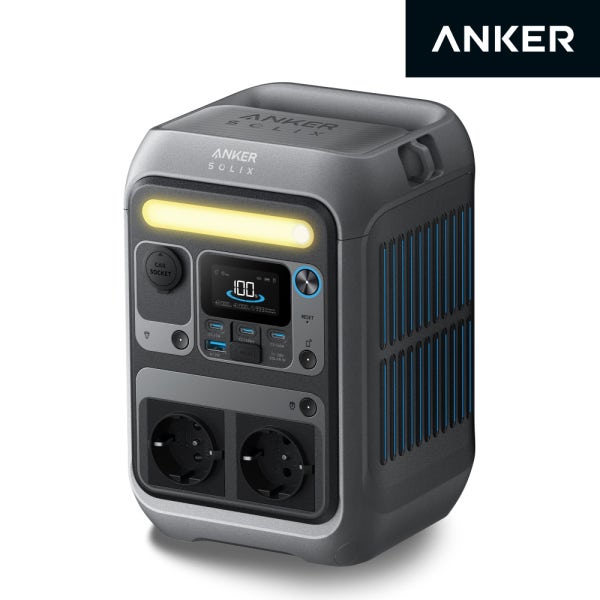 앤커 솔릭스 C300 90000mAh 360W 인산철 캠핑 파워뱅크 차박 대용량 휴대용보조배터리 A1722