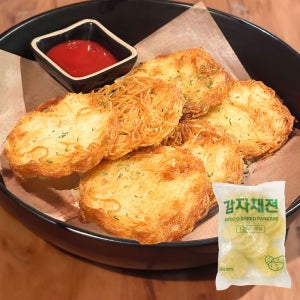 미니 감자채전 1.2kg 밀키트 간편식 전 부침개 안주