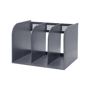 카파맥스 3단 책꽂이 진회색 (297x235x208mm)