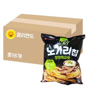 롯데 오잉 노가리칩 청양마요맛 60g X 16개 (1BOX)