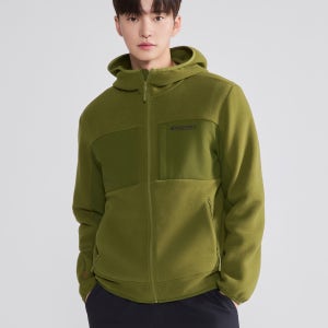 [디스커버리] 폴라텍 우븐 하이브리드 플리스 자켓 (OLIVE) DXSS7A056