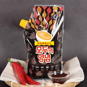 제육볶음 양념 닭갈비 오징어 쭈꾸미 가능 만능양념장 모두의 양념 500g, 20개