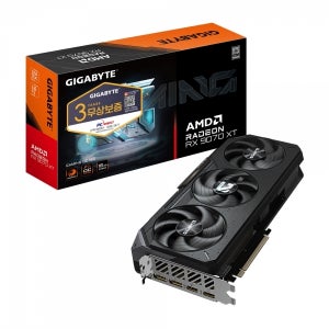 GIGABYTE 라데온 RX 9070 XT GAMING OC D6 16GB 피씨디렉트