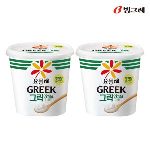 빙그레 요플레 그릭 마일드 무가당 900g 2개입 그릭요거트