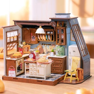 핸즈크라프트 DIY 미니어처 하우스 조립키트 베이킹 키친