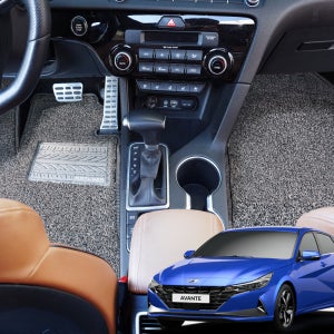 코일매트 현대 아반떼CN7 일반형 1+2열풀세트