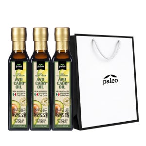 팔레오 엑스트라버진 아보카도오일 250ml 3개 선물세트