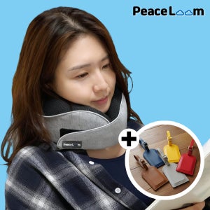 피스룸 비행기전용목베개 목디스크좋은 명품목쿠션 휴대용 기내용 여행용