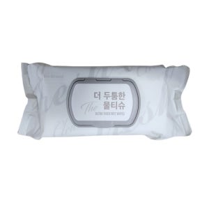 노브랜드 더 두툼한 물티슈 100매, 8개