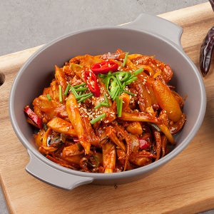 온끼 국내산 동해안 오징어볶음 400g