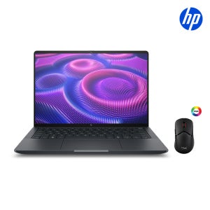 HP Z북 울트라 14 G1a Ryzen™ AI Max+ PRO 395 128GB 2TB OLED 모바일 워크스테이션 + 게이밍 무선 마우스