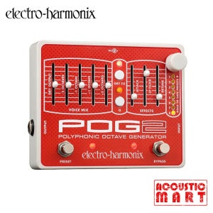 일렉트로 하모닉스 Electro Harmonix POG2 Octave 폴리포닉 옥타브 기타 이펙터