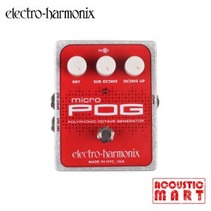 일렉트로 하모닉스 Electro Harmonix Micro POG 멀티 옥타브 기타 이펙터