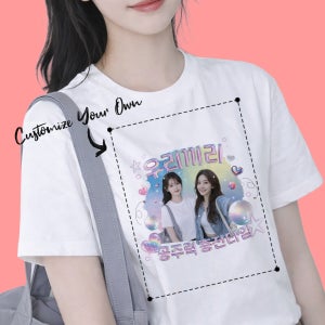 커스텀 반팔 티셔츠 단면인쇄 우정 가족 여행 단체티 주문제작