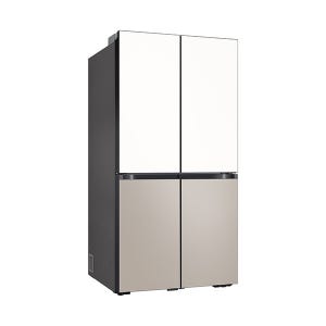 삼성전자 Bespoke AI 냉장고 RM70F90R2ZG (에센셜 화이트+에센셜 베이지) 4도어 905L 포유