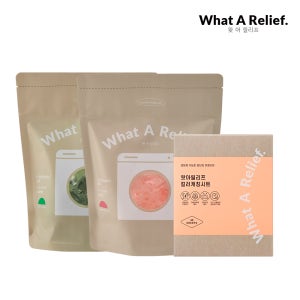 왓아릴리프 안심세탁세트 (캡슐세제 2팩 + 컬러캐칭시트)