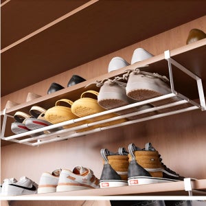 신발정리선반 길이조절 신발정리대 언더선반 슈즈렉 65cm