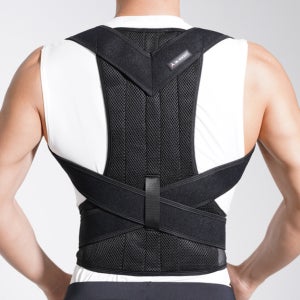 어깨 말림 교정 꼽추 척추 측만증 어깨 펴는 보조기 등 펴는 보조 기구