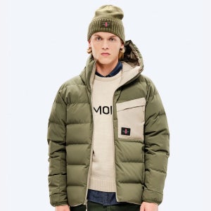 THE MOUNTAIN STUDIO 아웃도어 패딩 D-1 R - Seneca Rock, Winter Moss