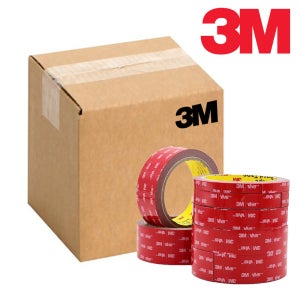 박스판매 3M VHB 초강력 양면테이프 5611N-GF 그레이 아크릴 폼 테이프 12mm x 1.5m, 36개