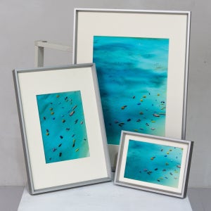 초리아트 원터치 사진교체 포토테이블 액자